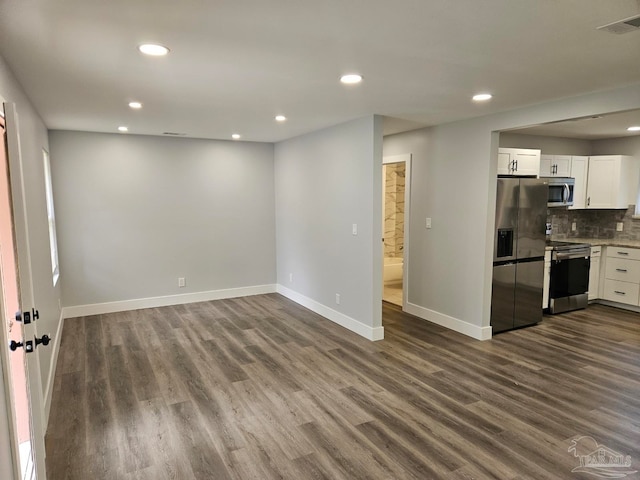 interior space featuring hardwood / wood-style floors