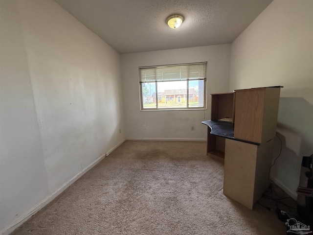 5325 Bob Sikes Blvd, Jay, FL 32565 - unfurnished office with carpet flooring, baseboards, and a textured ceiling