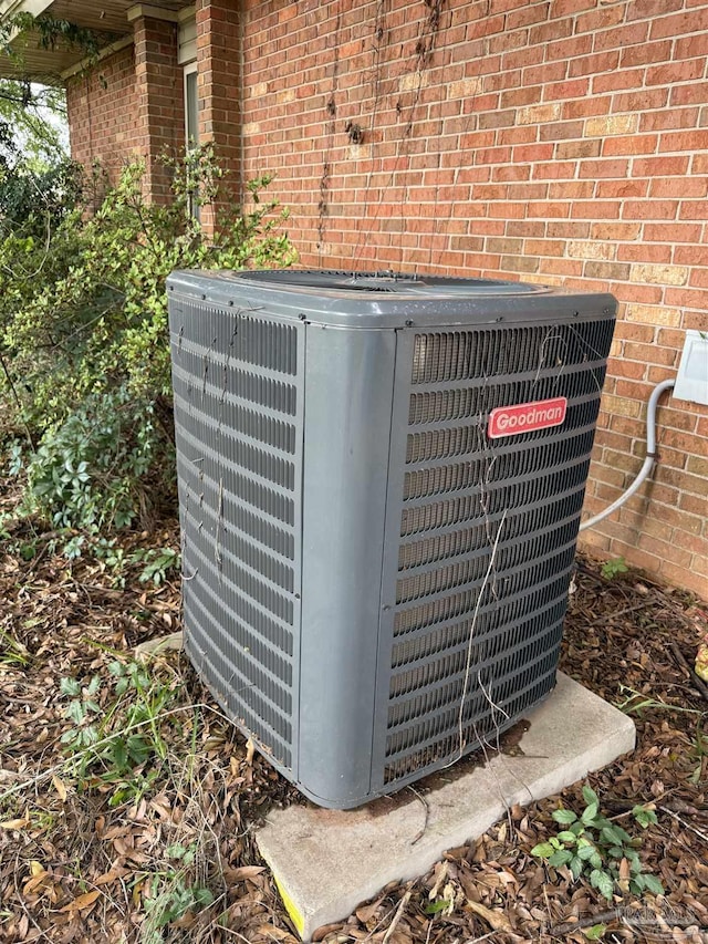 5325 Bob Sikes Blvd, Jay, FL 32565 - exterior view of cooling unit and brick siding