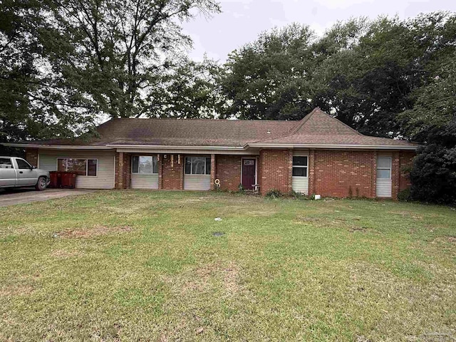 5325 Bob Sikes Blvd, Jay, FL 32565 - single story home featuring brick siding and a front lawn