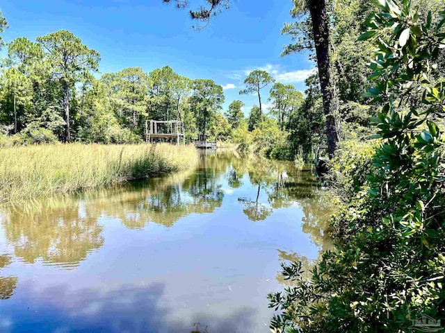 property view of water