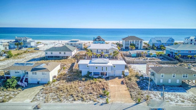 1112 Maldonado Dr, Pensacola Beach, FL 32561 - birds eye view of property with a water view