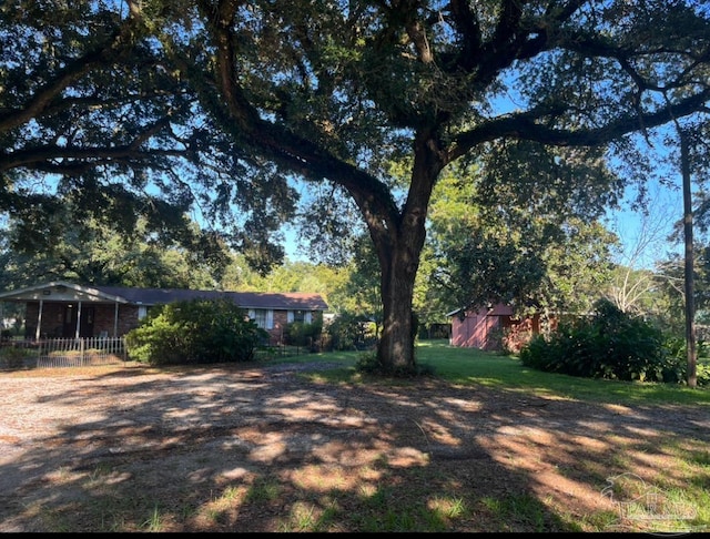 6232 Jalyn Rd, Pensacola, FL 32503 - view of yard