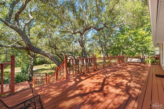 view of deck