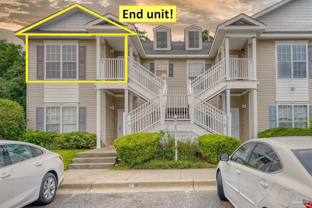 7101 Joy St Unit D5, Pensacola, FL 32504 - view of property with stairs