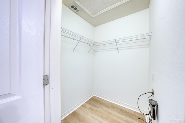 7101 Joy St Unit D5, Pensacola, FL 32504 - spacious closet with light wood-style flooring