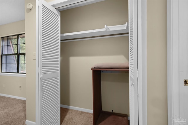 view of closet