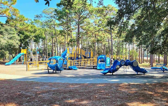 view of play area