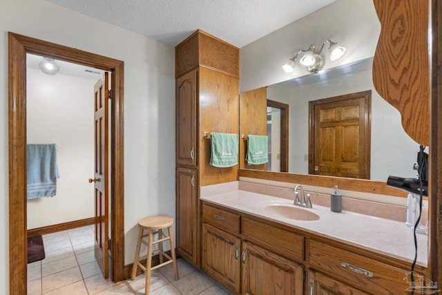 5816 Forest Ridge Dr, Pensacola, FL 32526 - bathroom with vanity, tile patterned floors, and baseboards