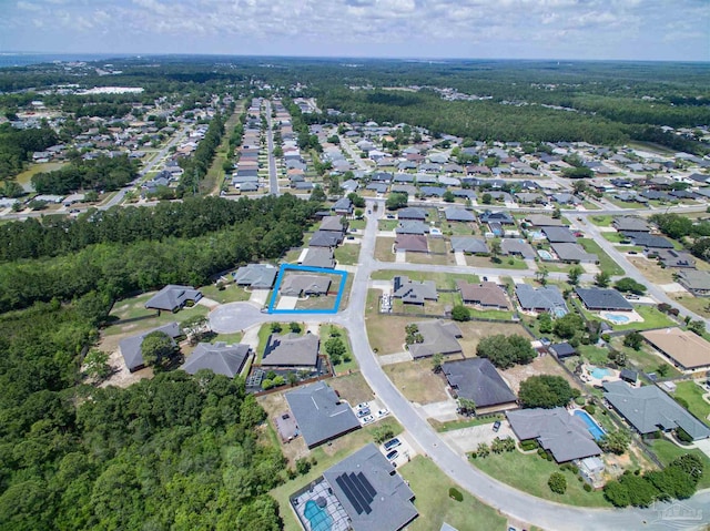 2255 Reed Ridge Ct, Navarre, FL 32566 - drone / aerial view featuring a residential view