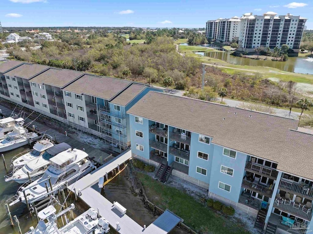 14100 River Rd Unit 324, Pensacola, FL 32507 - aerial view featuring a water view