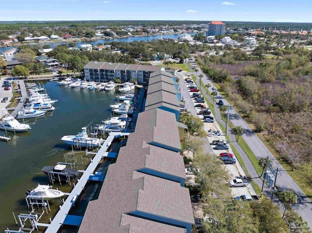 14100 River Rd Unit 324, Pensacola, FL 32507 - birds eye view of property featuring a water view