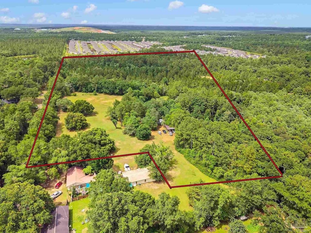 6640 Frank Reeder Rd, Pensacola, FL 32526 - view of property location featuring property parcel outlined