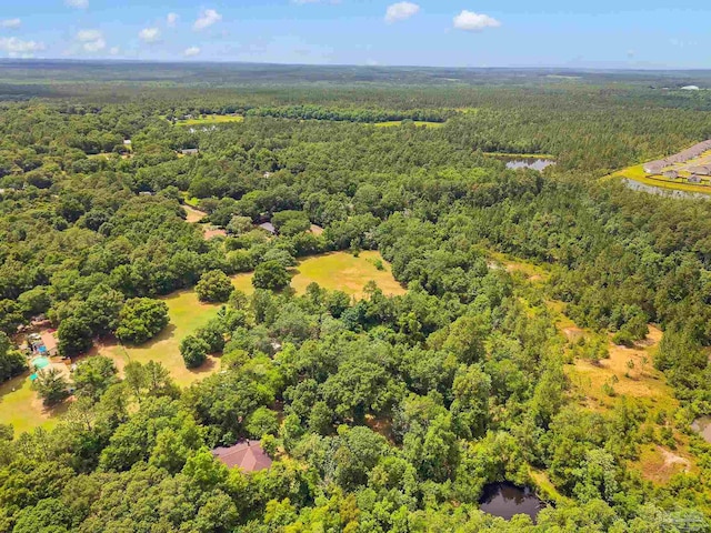 6640 Frank Reeder Rd, Pensacola, FL 32526 - aerial view of a heavily wooded area