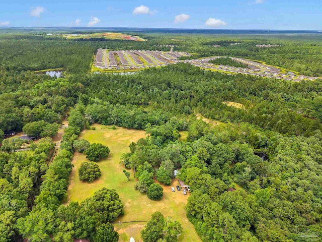 6640 Frank Reeder Rd, Pensacola, FL 32526 - aerial view of a heavily wooded area