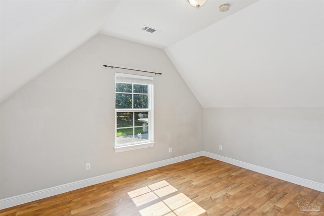 6814 Cedar Lake Dr, Pensacola, FL 32526 - additional living space with baseboards, visible vents, and light wood-style floors
