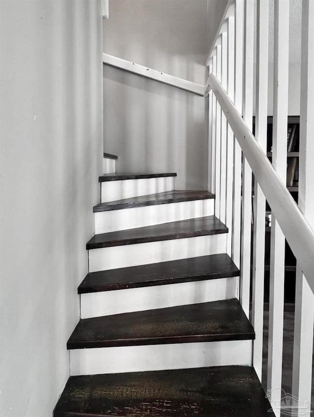 view of staircase
