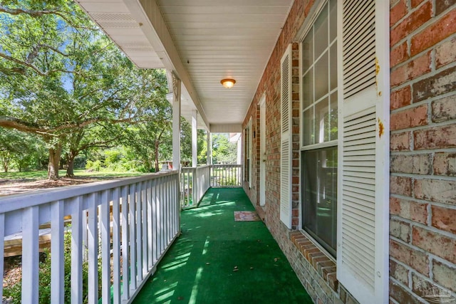939 Avalon Blvd, Milton, FL 32583 - view of covered porch