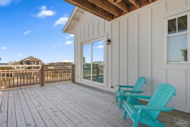 800 Via Deluna Dr, Pensacola Beach, FL 32561 - view of wooden terrace