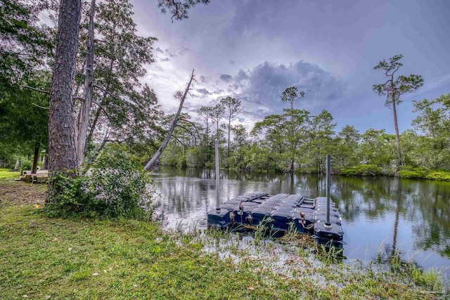4621 Riley Rd, Milton, FL 32583 - dock area featuring a water view