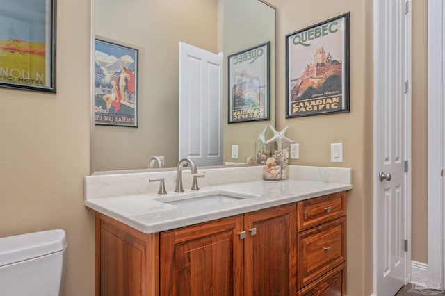 337 Grande Oaks Blvd, Cantonment, FL 32533 - bathroom featuring vanity and toilet