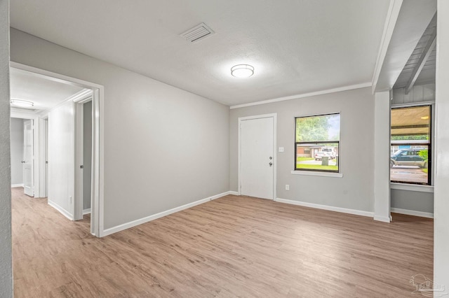 4905 State St, Pensacola, FL 32506 - spare room with light wood finished floors and baseboards