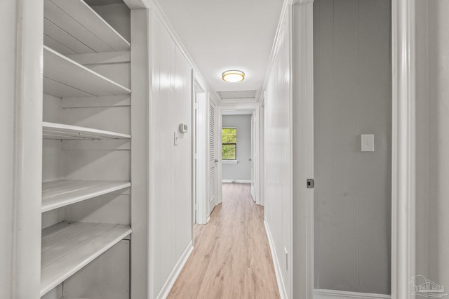 4905 State St, Pensacola, FL 32506 - hall with light wood finished floors and baseboards