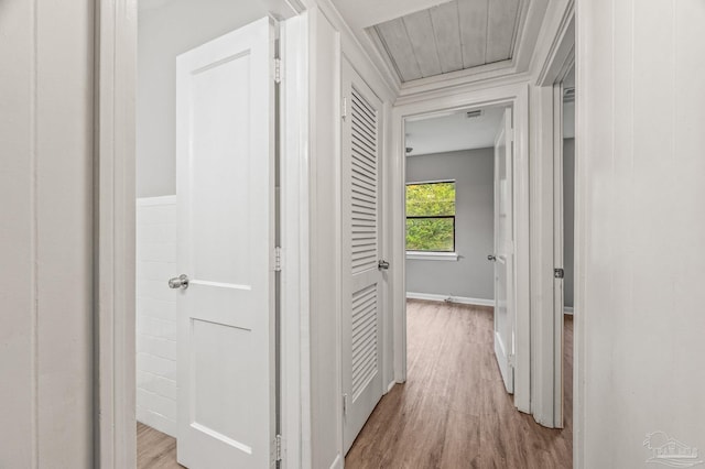 4905 State St, Pensacola, FL 32506 - corridor with wood finished floors
