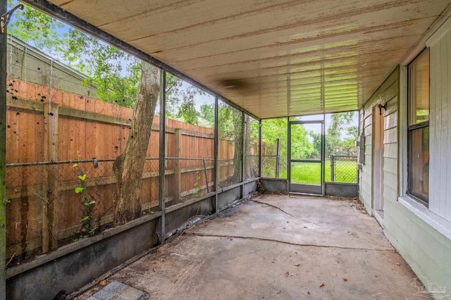 4905 State St, Pensacola, FL 32506 - view of unfurnished sunroom