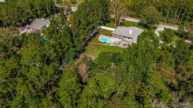 2685 Segrest Rd, Pace, FL 32571 - aerial overview of property's location with a pool