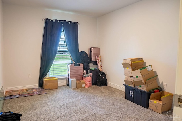 1758 Tate Rd, Cantonment, FL 32533 - miscellaneous room featuring carpet and baseboards