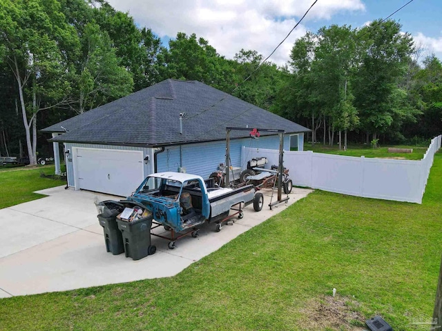 1758 Tate Rd, Cantonment, FL 32533 - garage featuring driveway