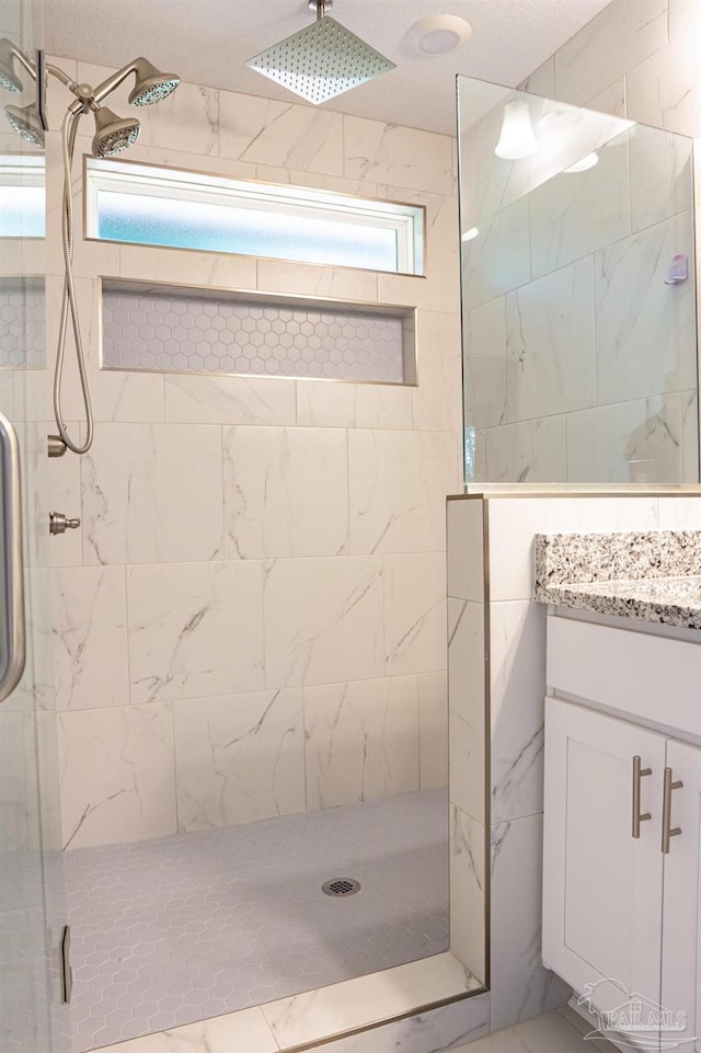 1758 Tate Rd, Cantonment, FL 32533 - bathroom with a shower stall and vanity