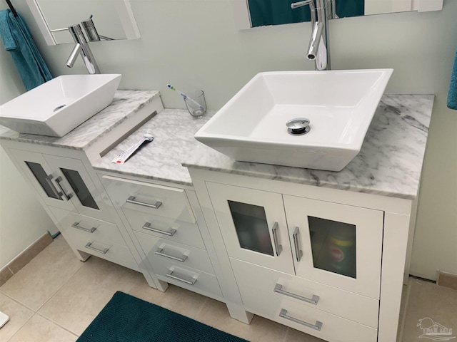 2654 Tinosa Cir, Pensacola, FL 32526 - bathroom with tile patterned floors and vanity