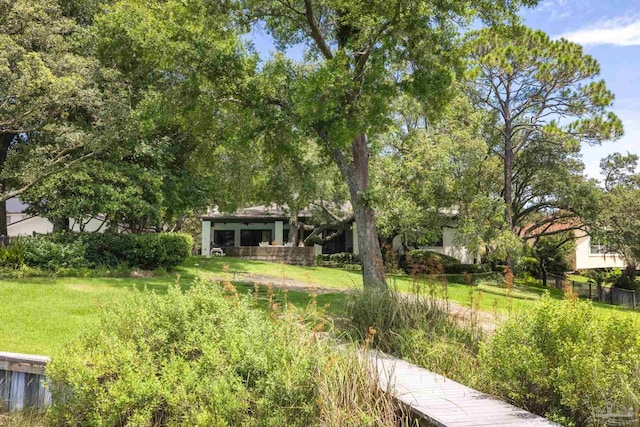 9 N Sunset Blvd, Gulf Breeze, FL 32561 - view of yard