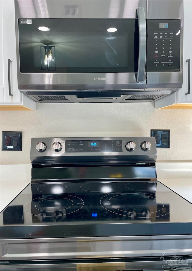 kitchen with appliances with stainless steel finishes