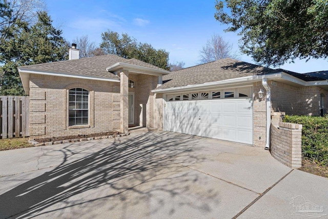 view of ranch-style house