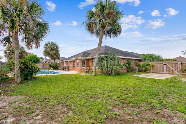 4122 Cobia St, Pensacola, FL 32507 - view of yard featuring a patio area and a gate