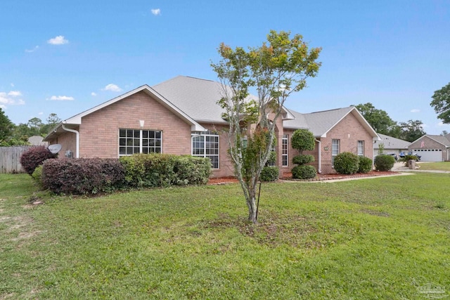 7850 Amethyst Dr, Pensacola, FL 32506 - ranch-style house featuring brick siding and a front lawn
