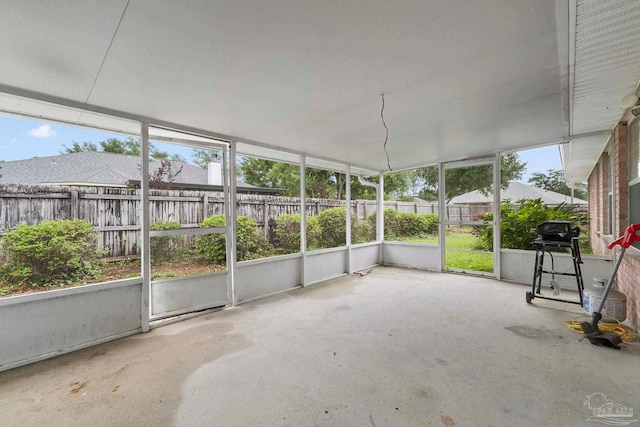 7850 Amethyst Dr, Pensacola, FL 32506 - view of unfurnished sunroom