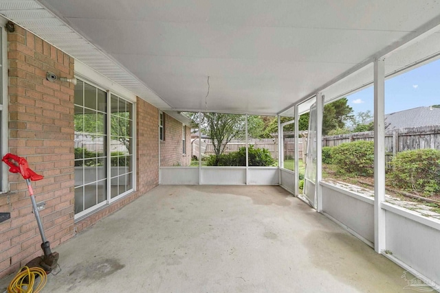 7850 Amethyst Dr, Pensacola, FL 32506 - view of unfurnished sunroom