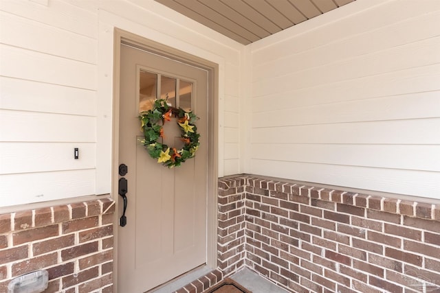 view of property entrance