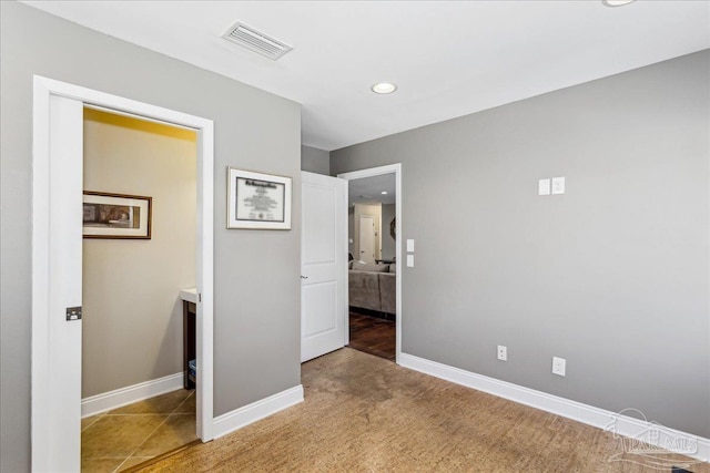 view of unfurnished bedroom