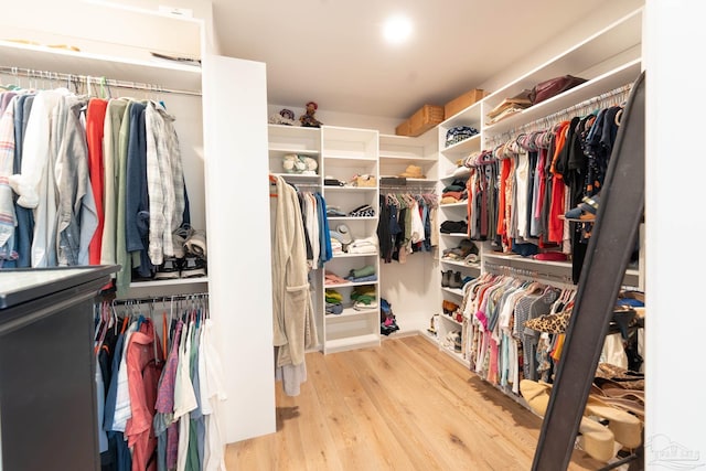 800 N Baylen St, Pensacola, FL 32501 - walk in closet featuring wood finished floors