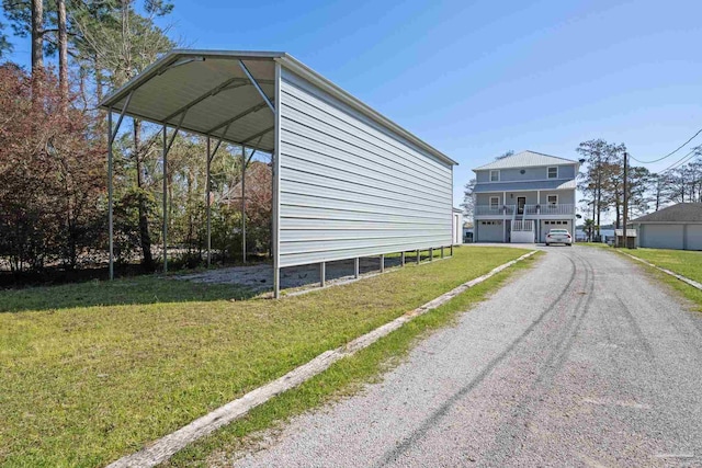 35868 Boykin Blvd, Lillian, AL 36549 - view of side of property featuring a yard and driveway