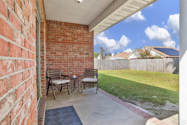 view of patio / terrace