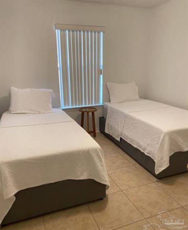 view of tiled bedroom