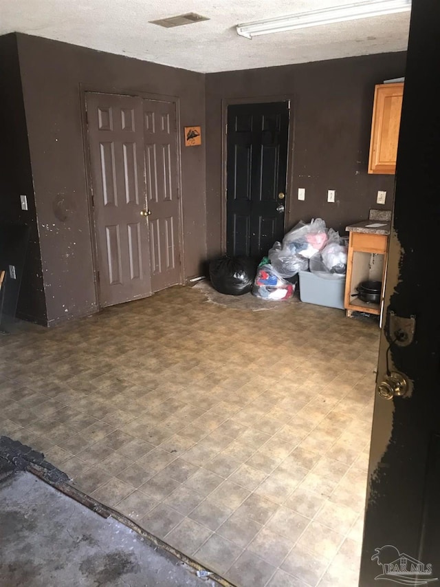 living room with light floors