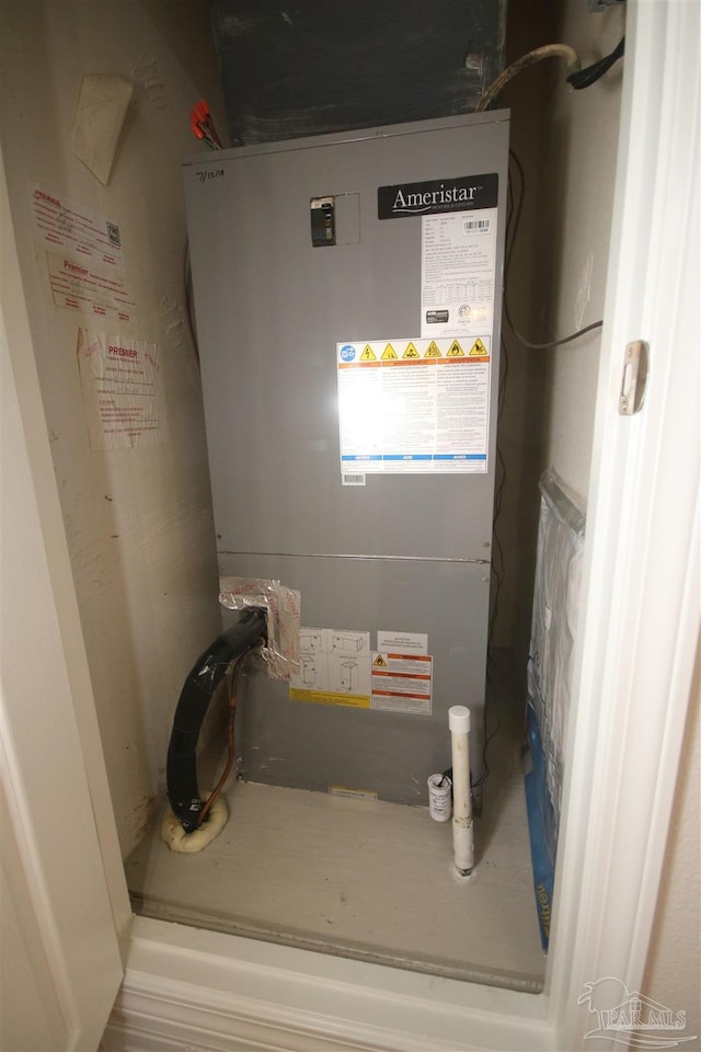 utilities featuring heating unit