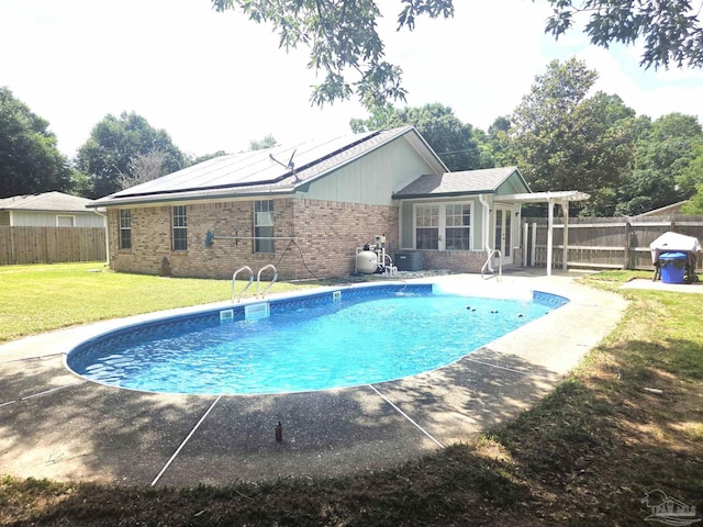 5358 Jenny Cir, Pace, FL 32571 - view of pool featuring a fenced backyard and a patio